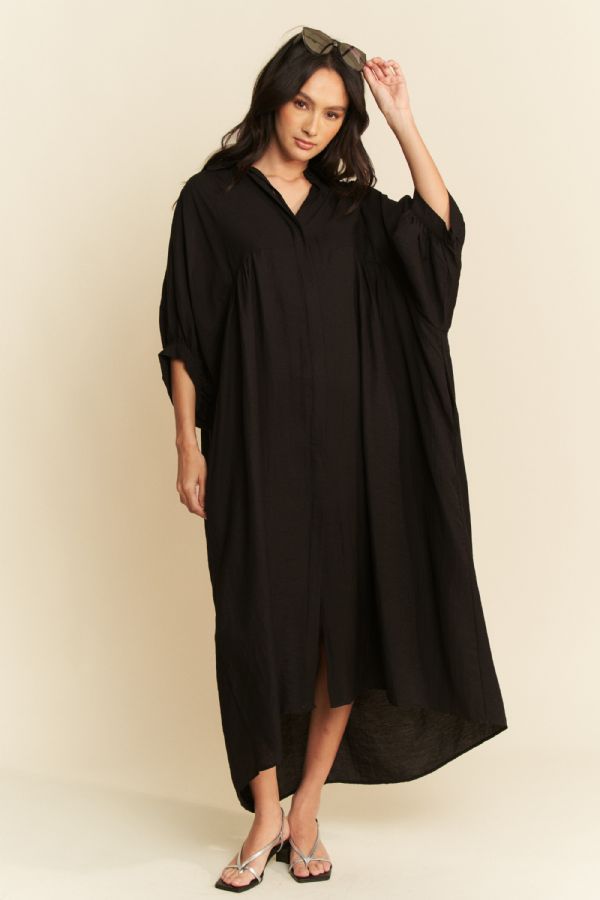 HER Oversized Black Dress / Cardigan