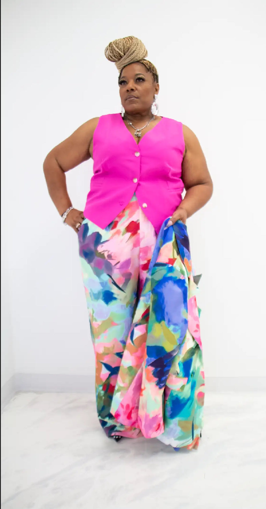 HER Floral Power Suit