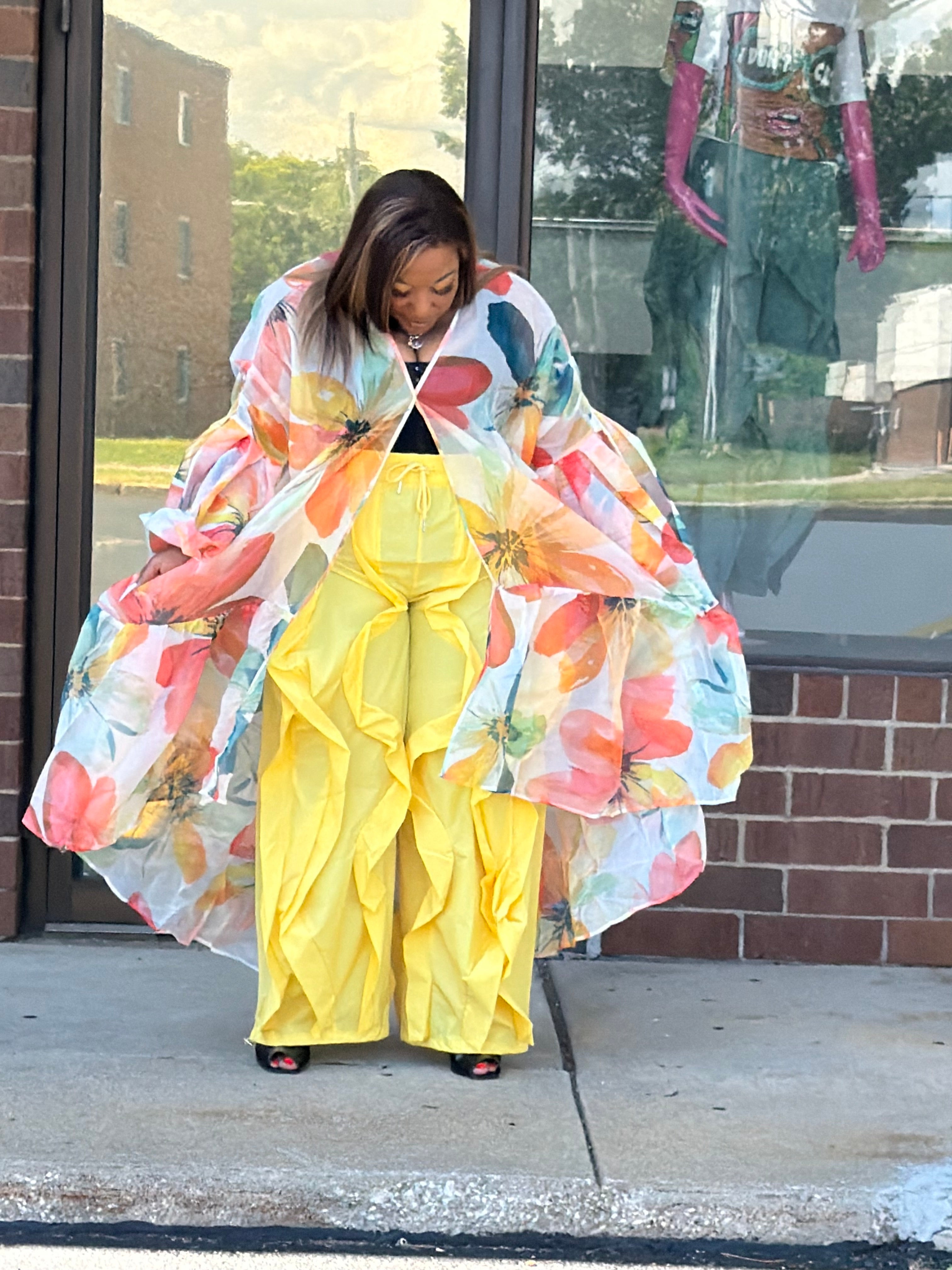 Her Parachute Pants