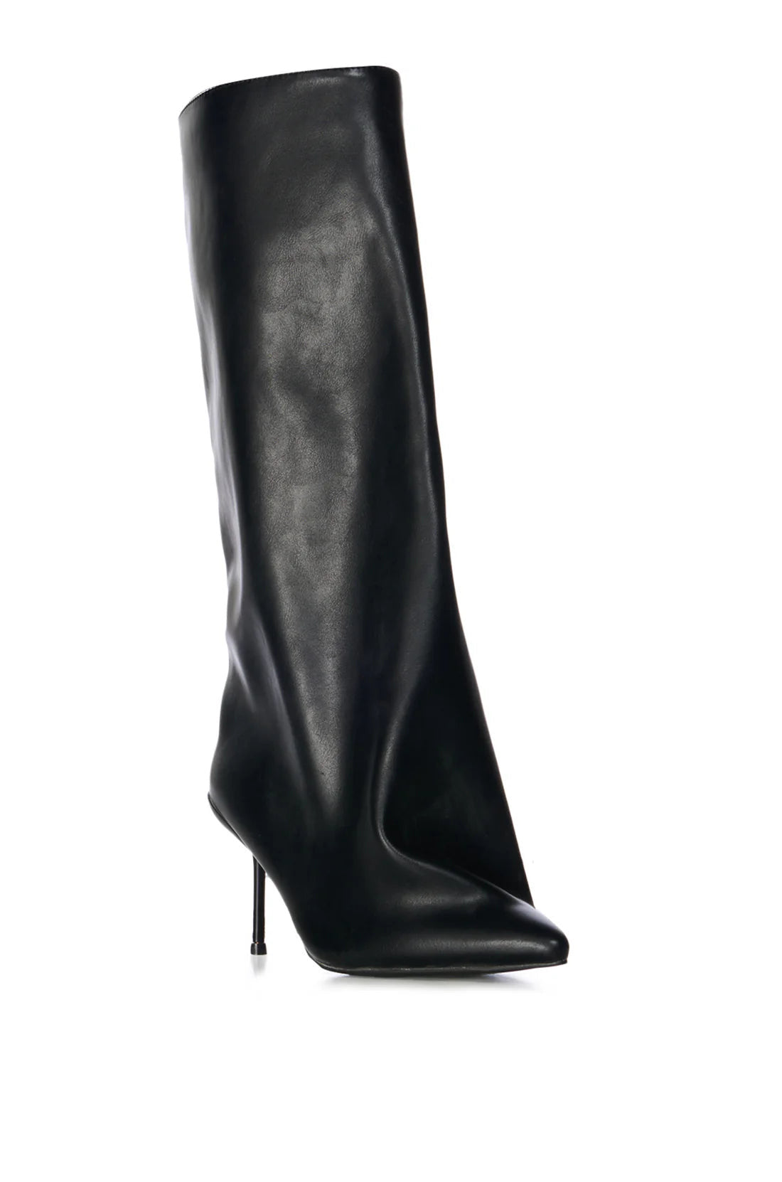 HER Black Heel Pointed Toe Boot