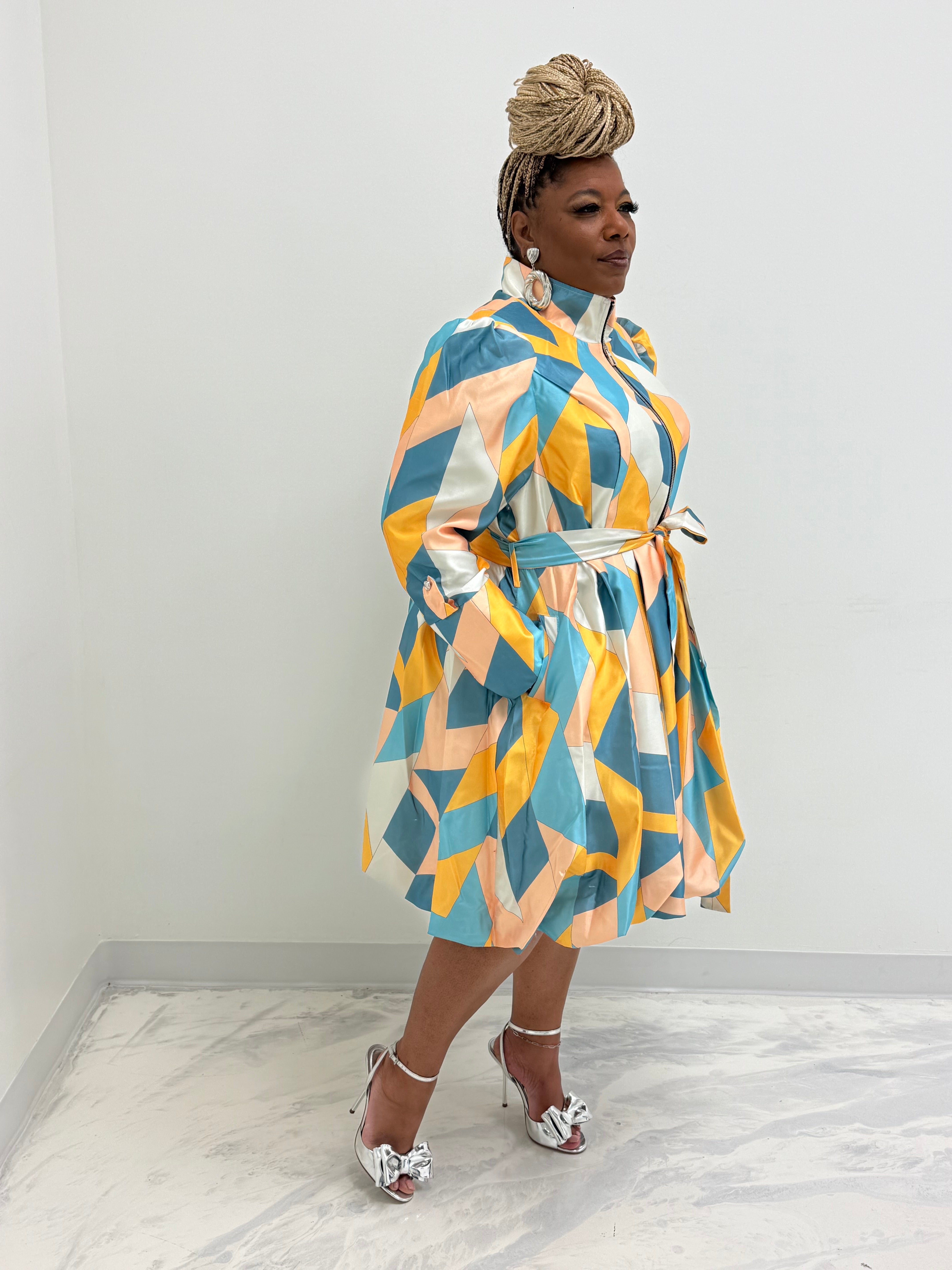 HER Multi Color Print Dress