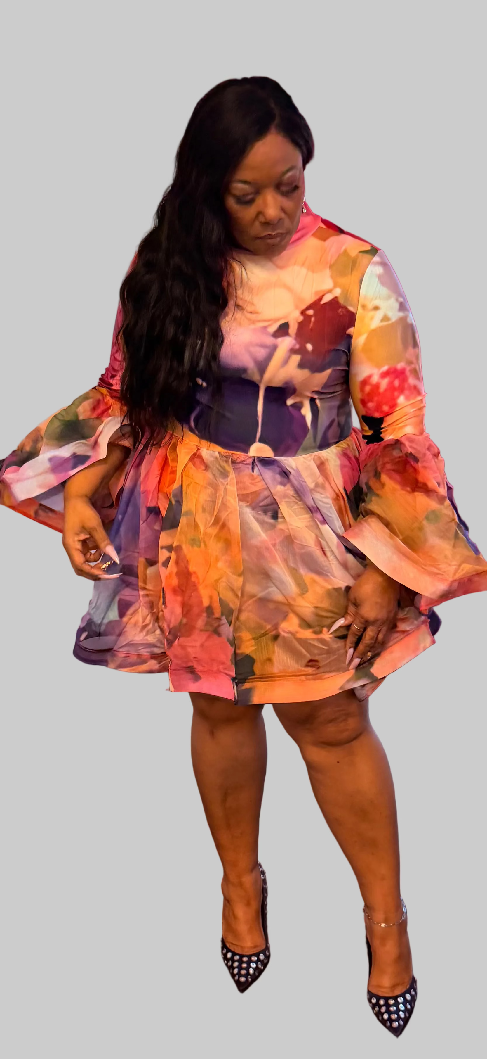 Her Floral Mini Dress