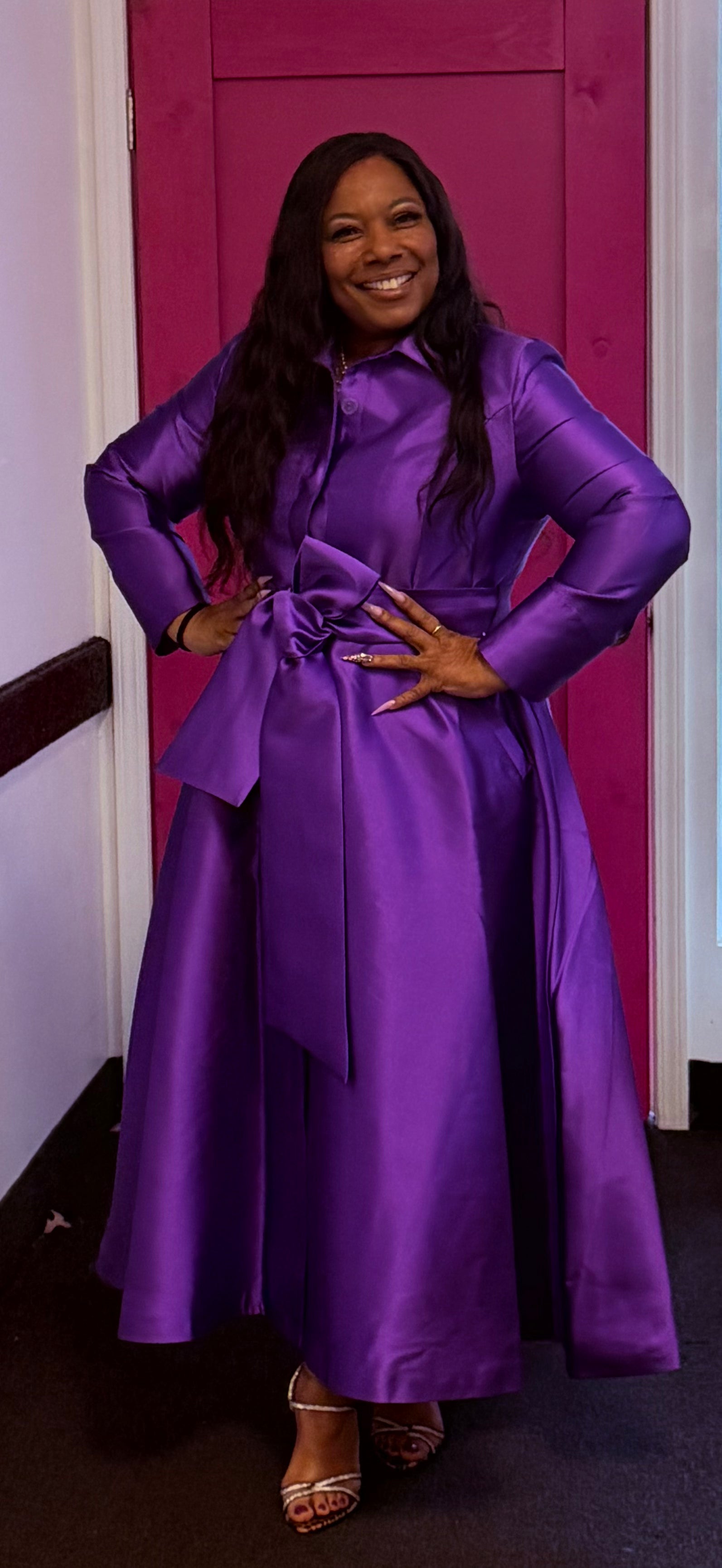 Her Purple Royalty Maxi Dress