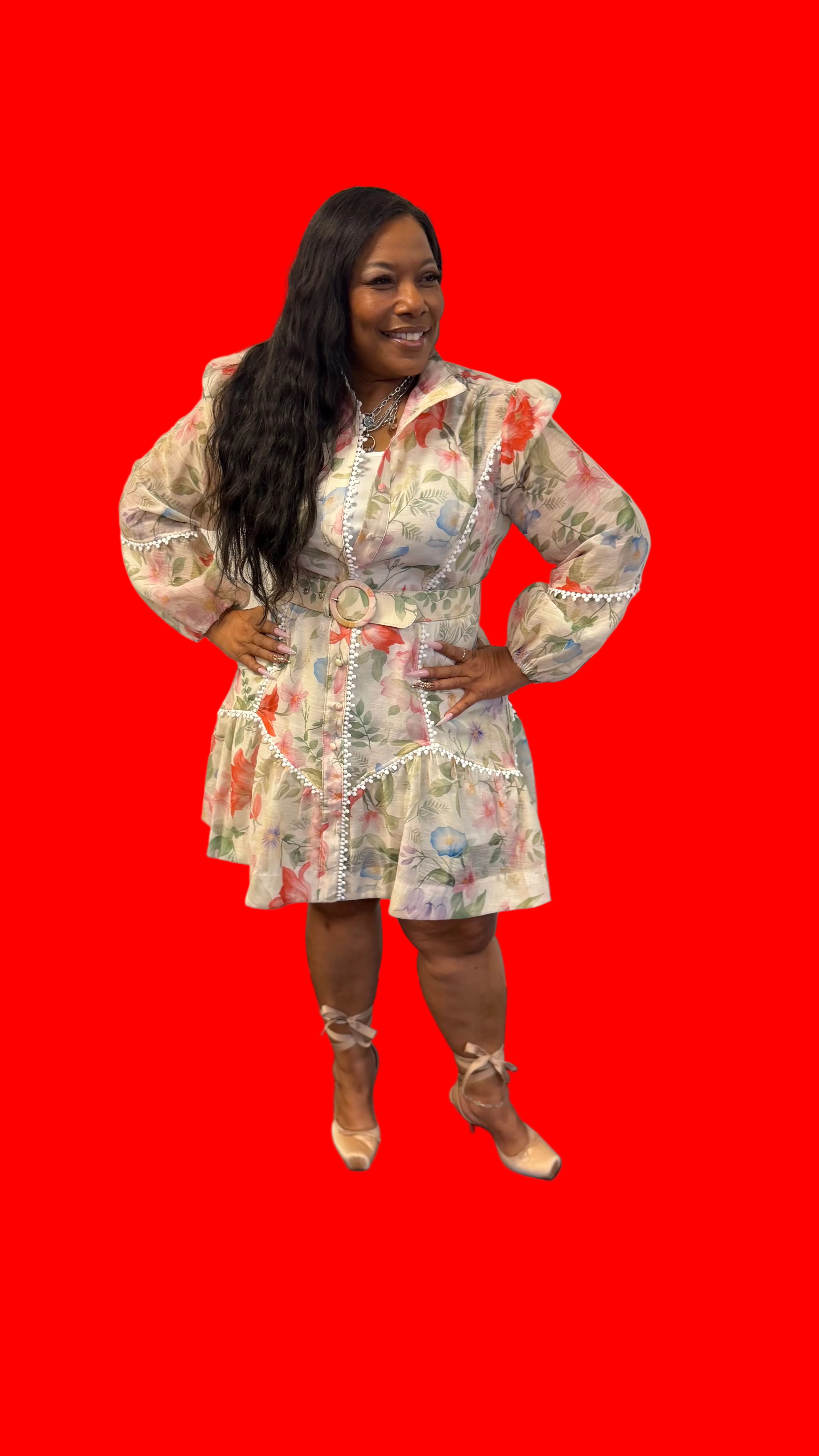 Her Baby Doll Floral Dress