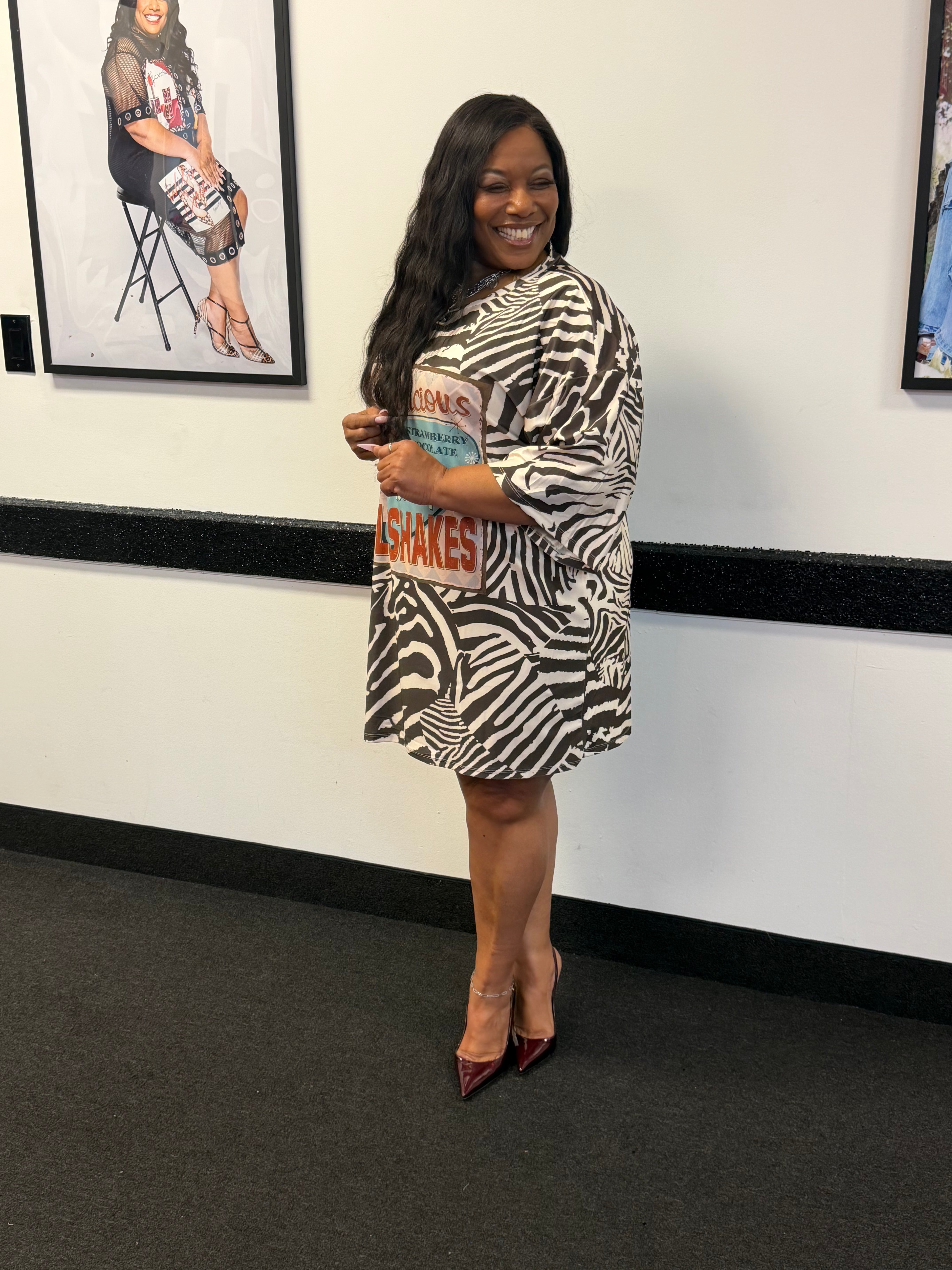 Her Milkshake Jersey Dress