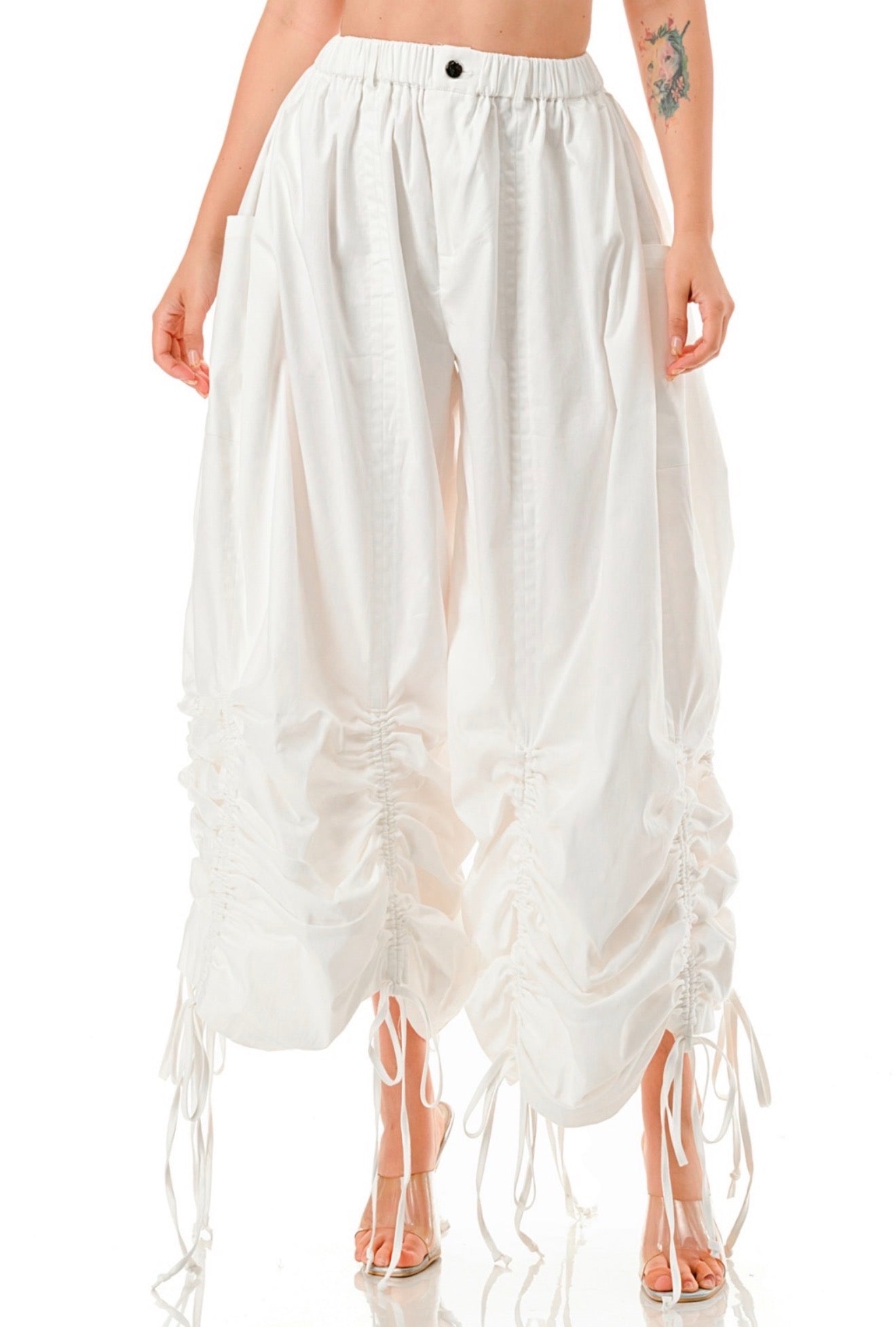 HER Drawstring  | White